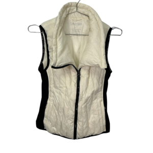 Calvin Klein Cream Goose Down Vest Small